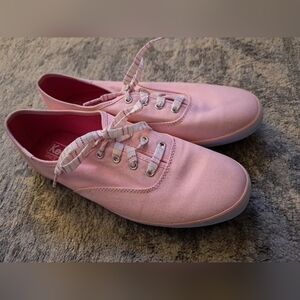 Keds Women's Size 8 Pink Canvas CHAMPION Softerra Sneakers